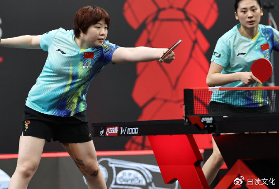 蒯曼陈熠逆转韩国强档 晋级女双四强
