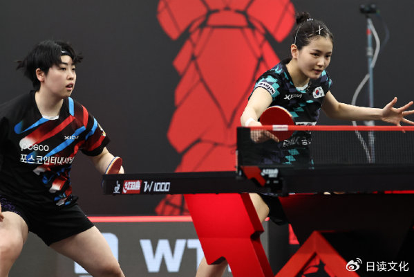 蒯曼陈熠逆转韩国强档 晋级女双四强